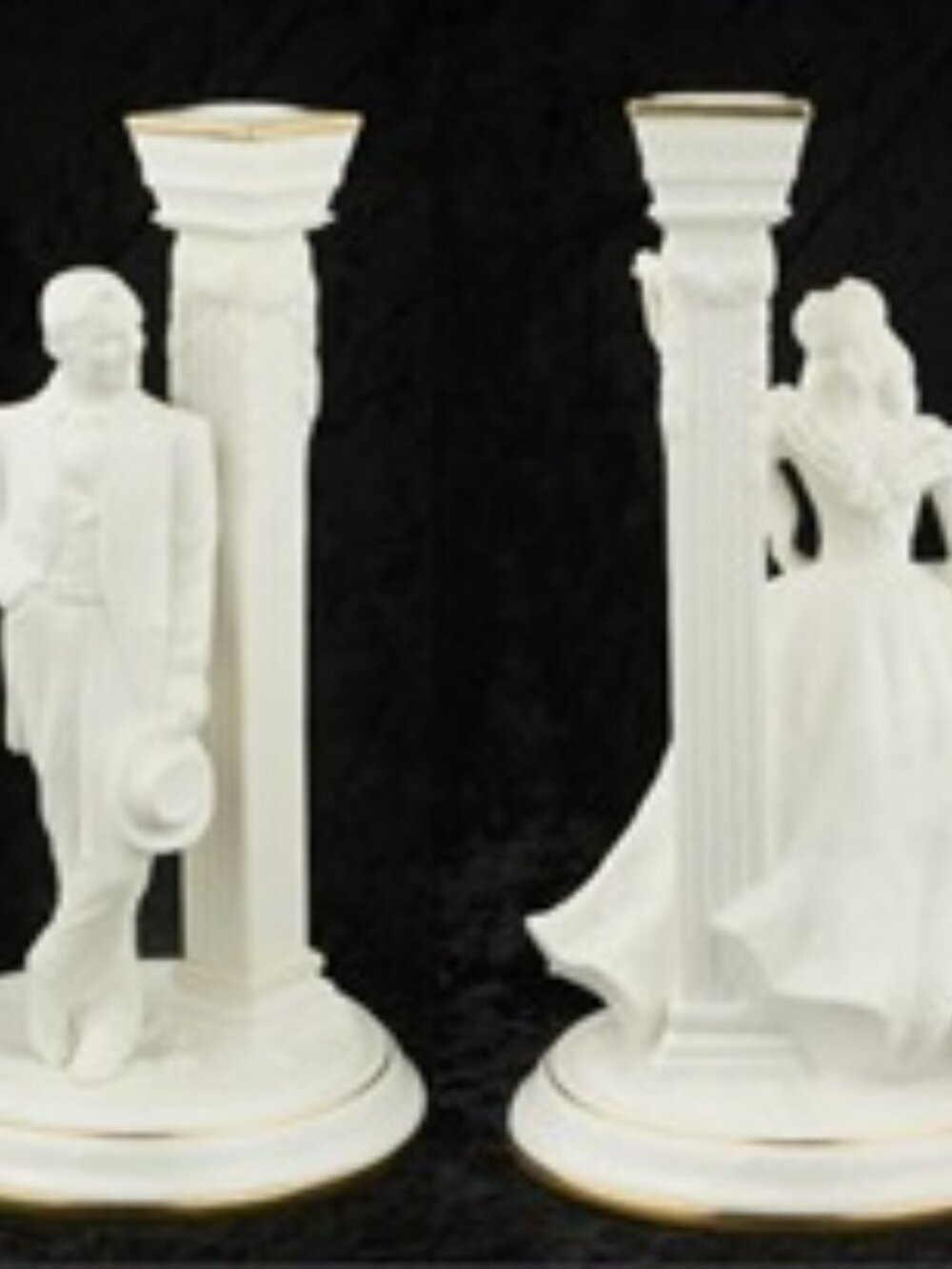 GONE WITH THE WIND Candlesticks set of 2